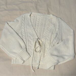 Tie Front Cardigan